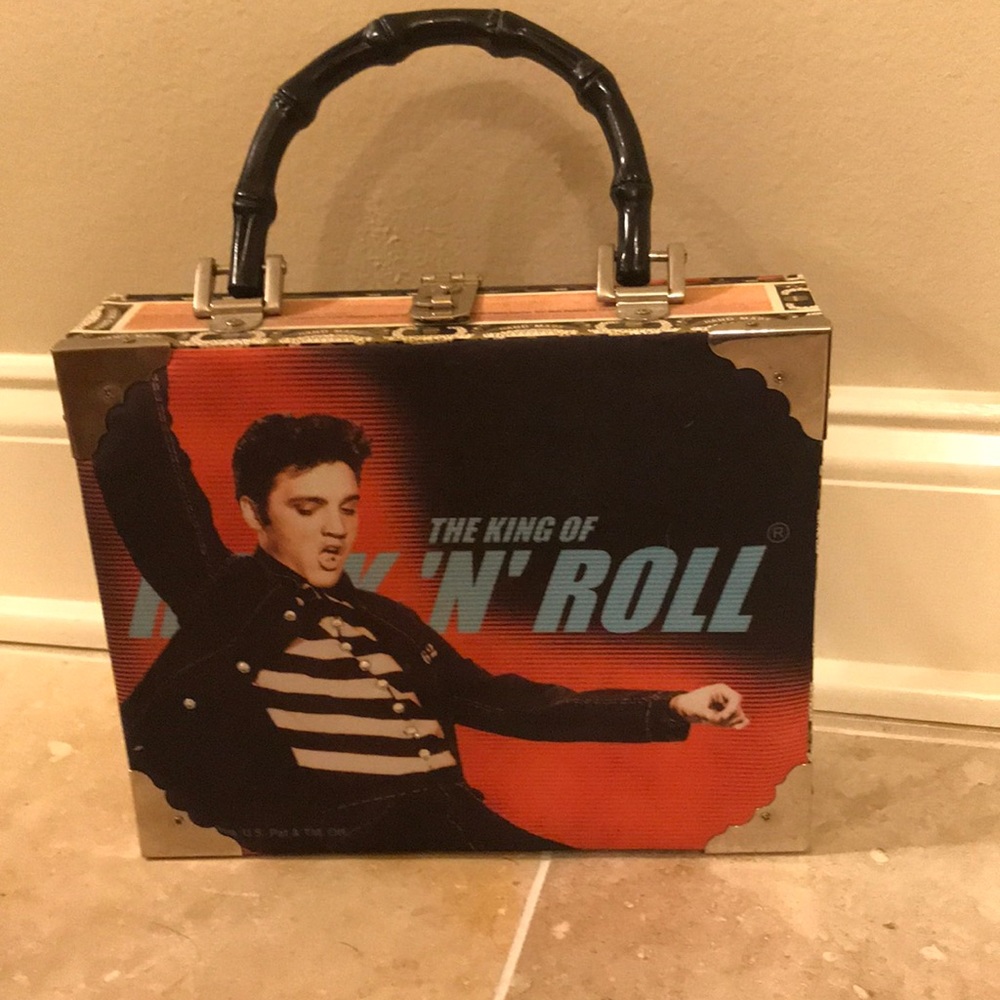 Elvis Cigar Box Purse